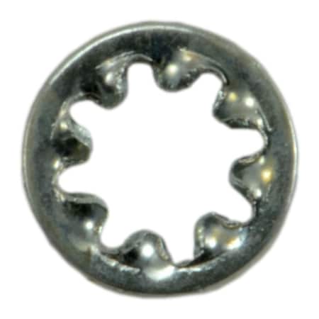 Midwest Fastener Internal Tooth Lock Washer, For Screw Size #2 Steel, Zinc Plated Finish, 75 PK 62121